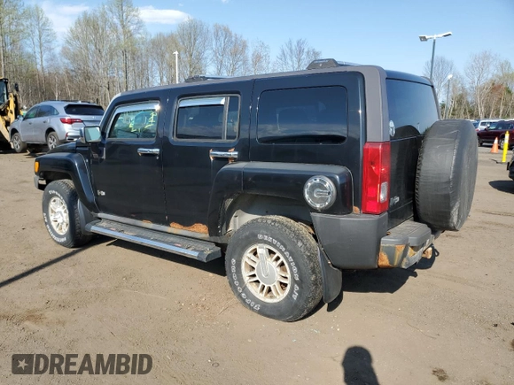 2007 Hummer H3 SUV z VIN 5GTDN13E678195221, wystawiony jako Copart lot #53289125 z przebiegiem 91 209 mil mil oraz Tytuł czysty. Historia ofert i sprzedaży dostępna na DreamBid. Obrazek 2.