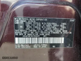2008 Scion xB with VIN JTLKE50E281050699, listed as a Copart auction lot 54225045 with 231,712 mi miles and Salvage Title. Bid and sale history available at carsss.com. Image 12.