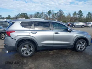 2021 Hyundai Santa Fe SE with VIN 5NMS14AJ4MH309691, listed as a IAAI auction lot 41897874 with 38,799 mi miles. Bid and sale history available at carsss.com. Image 13.