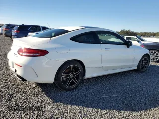 2023 Mercedes-Benz C 300 with VIN W1KWJ8EBXPG122548, listed as a Copart auction lot 80816274 with 10,142 mi miles and Salvage Title. Bid and sale history available at DreamBid. Image 3.