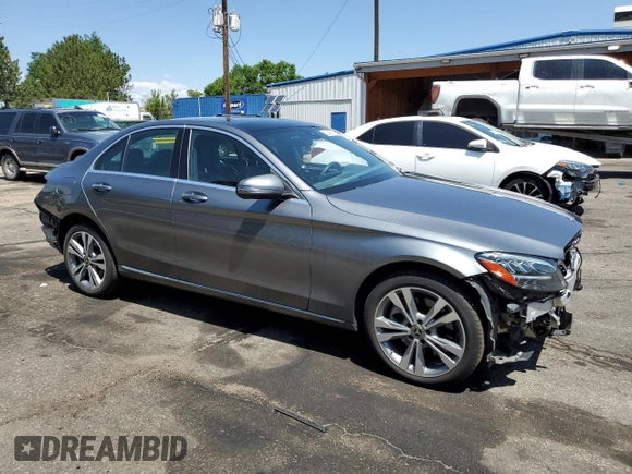 2021 Mercedes-Benz C 300 z VIN W1KWF8EB4MR612064, wystawiony jako Copart lot #62500015 z przebiegiem 48 407 mil mil oraz Szkoda całkowita • Salvage title. Historia ofert i sprzedaży dostępna na DreamBid. Obrazek 4.