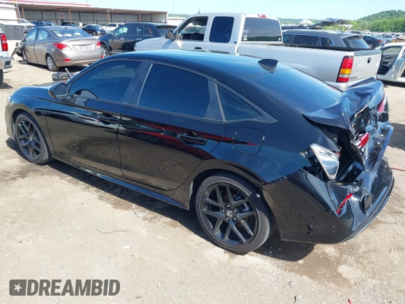 2023 Honda Civic Sport with VIN 2HGFE2F58PH557787, listed as a IAAI auction lot 42207827 with 51,885 mi miles and . Bid and sale history available at DreamBid. Image 3.