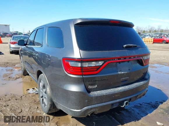 2017 Dodge Durango R/T with VIN 1C4SDJCT6HC697502, listed as a IAAI auction lot 41816322 with 115,099 mi miles and . Bid and sale history available at DreamBid. Image 3.