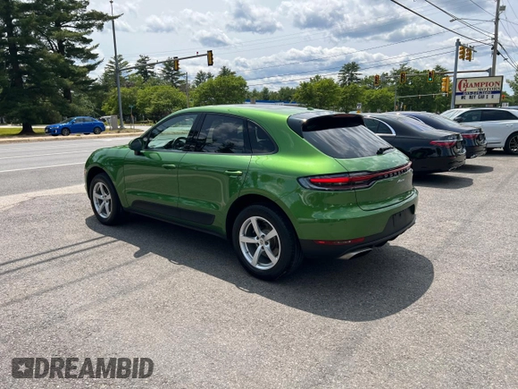 2019 Porsche Macan with VIN WP1AA2A59KLB09077, listed as a Copart auction lot 59614375 with 76,786 mi miles and Clean title. Bid and sale history available at DreamBid. Image 3.