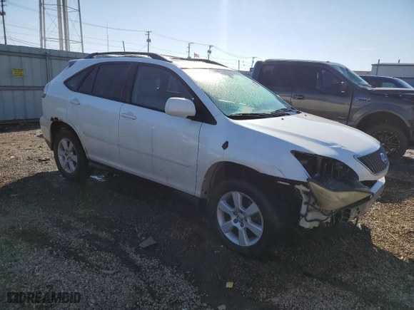 2006 Lexus RX 330 with VIN 2T2HA31U06C100435, listed as a Copart auction lot 48859395 with 190,138 mi miles and Salvage Title. Bid and sale history available at carsss.com. Image 4.