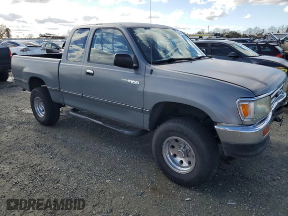 1995 Toyota T100 z VIN JT4VD22E1S0016497, wystawiony jako Copart lot #44385205 z przebiegiem 190 432 mil mil oraz Szkoda całkowita • Salvage title. Historia ofert i sprzedaży dostępna na DreamBid. Obrazek 4.