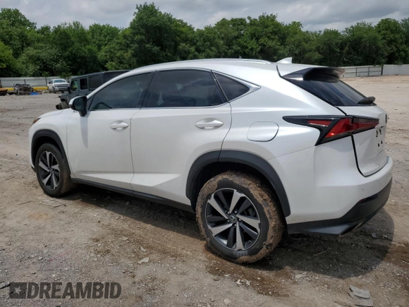 2020 Lexus NX 300 z VIN JTJGARBZ5L5010328, wystawiony jako Copart lot #58437605 z przebiegiem 67 752 mil mil oraz Szkoda całkowita • Salvage title. Historia ofert i sprzedaży dostępna na DreamBid. Obrazek 2.