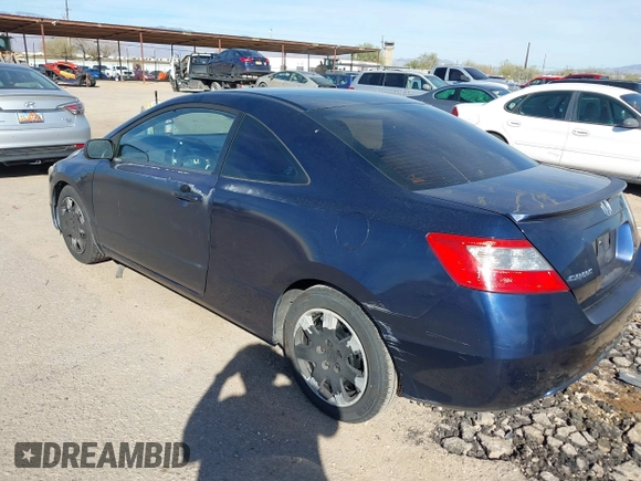 2009 Honda Civic Cpe LX with VIN 2HGFG12679H508263, listed as a IAAI auction lot 41498344 with 128,876 mi miles. Bid and sale history available at carsss.com. Image 3.