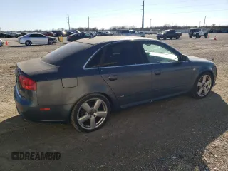 2007 Audi A4 2.0T with VIN WAUBF78E97A020121, listed as a Copart auction lot 44062605 with 101,846 mi miles and Clean Title. Bid and sale history available at carsss.com. Image 3.