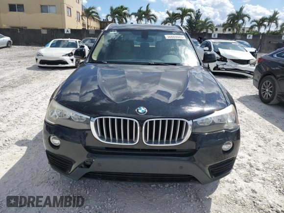 2016 BMW X3 sDrive28i with VIN 5UXWZ7C54G0R31576, listed as a Copart auction lot 50885685 with 94,750 mi miles and Clean Title. Bid and sale history available at DreamBid. Image 5.