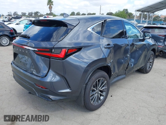 2025 Lexus NX 350 Premium с VIN 2T2GGCEZ9SC080938, выставлен на аукционе IAAI как лот 42255649 с пробегом 3 064 миль миль и . История ставок и продаж доступна на DreamBid. Изображение 4.