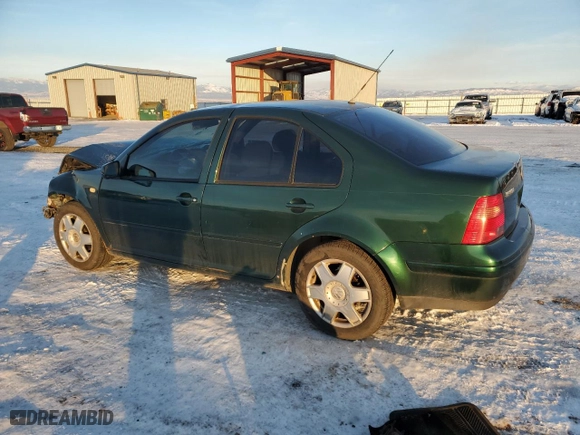 1999 Volkswagen New Jetta GL with VIN 3VWRF29M0XM054569, listed as a Copart auction lot 41498985 with 0 mi miles and Clean Title. Bid and sale history available at carsss.com. Image 2.