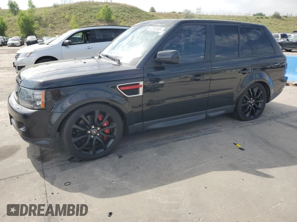 2013 Land Rover Range Rover Sport SC with VIN SALSH2E4XDA776282, listed as a Copart auction lot 62350365 with 122,403 mi miles and Clean title. Bid and sale history available at DreamBid. Image 1.
