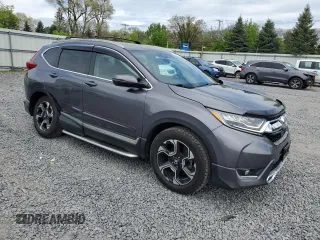 2018 Honda CR-V Touring with VIN 5J6RW2H96JL004858, listed as a Copart auction lot 56644945 with 27,642 mi miles and Salvage title. Bid and sale history available at DreamBid. Image 4.