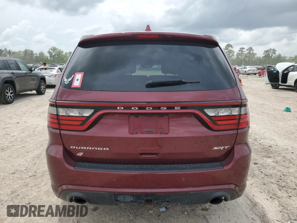 2018 Dodge Durango SRT с VIN 1C4SDJGJ7JC213321, выставлен на аукционе Copart как лот 54990105 с пробегом 118 519 миль миль и Списание • Salvage title. История ставок и продаж доступна на DreamBid. Изображение 6.