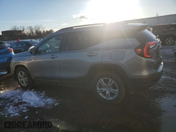 2023 GMC Terrain SLE with VIN 3GKALTEG1PL129661, listed as a Copart auction lot 43905095 with 38,361 mi miles and Salvage Title. Bid and sale history available at DreamBid. Image 2.