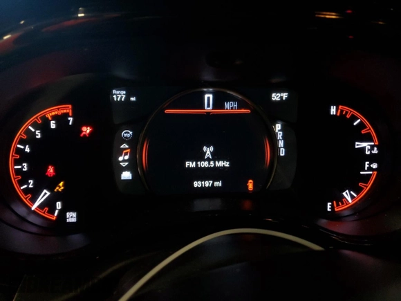 2021 Dodge Durango R/T with VIN 1C4SDHCTXMC608050, listed as a Copart auction lot 46570555 with 93,197 mi miles and Salvage Title. Bid and sale history available at DreamBid. Image 9.