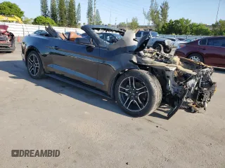 2022 Ford Mustang EcoBoost с VIN 1FATP8UH0N5103135, выставлен на аукционе Copart как лот 57227615 с пробегом Не указан миль и На запчасти • Non repairable. История ставок и продаж доступна на DreamBid. Изображение 4.