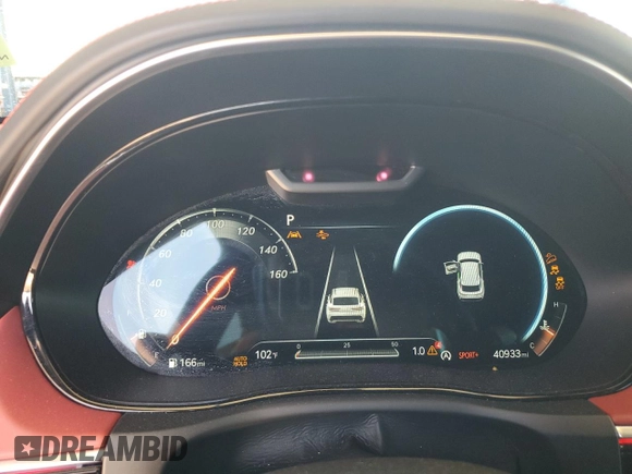 2022 Genesis GV70 Sport z VIN KMUMCDTC7NU038800, wystawiony jako Copart lot #71394474 z przebiegiem 40 933 mil mil oraz Szkoda całkowita • Salvage title. Historia ofert i sprzedaży dostępna na DreamBid. Obrazek 9.