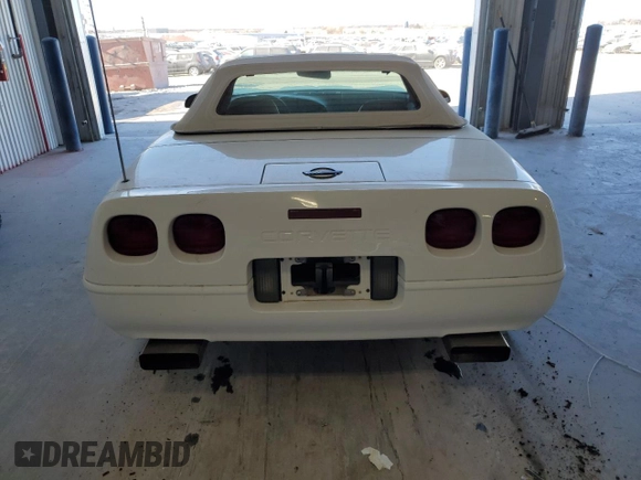 1994 Chevrolet Corvette z VIN 1G1YY32P5R5111448, wystawiony jako Copart lot #41581755 z przebiegiem 65 031 mil mil oraz Szkoda całkowita • Salvage title. Historia ofert i sprzedaży dostępna na DreamBid. Obrazek 6.