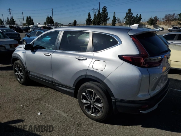 2020 Honda CR-V EX with VIN 7FART6H58LE011954, listed as a Copart auction lot 46281645 with 21,015 mi miles and Salvage Title. Bid and sale history available at DreamBid. Image 2.