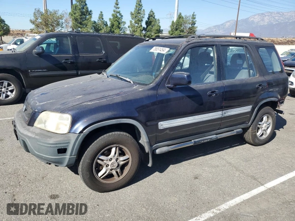 1998 Honda CR-V EX with VIN JHLRD1860WC077987, listed as a Copart auction lot 78651454 with 262,139 mi miles and Salvage Title. Bid and sale history available at carsss.com. Image 1.