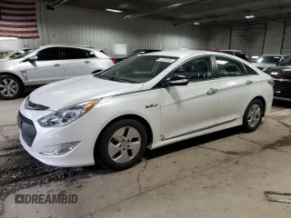 2012 Hyundai Sonata Hybrid with VIN KMHEC4A47CA054833, listed as a Copart auction lot 49708705 with 160,753 mi miles and Clean Title. Bid and sale history available at DreamBid. Image 1.