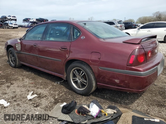 2002 Chevrolet Impala LS z VIN 2G1WH55K829312160, wystawiony jako Copart lot #54164335 z przebiegiem 107 203 mil mil oraz Szkoda całkowita • Salvage title. Historia ofert i sprzedaży dostępna na DreamBid. Obrazek 2.