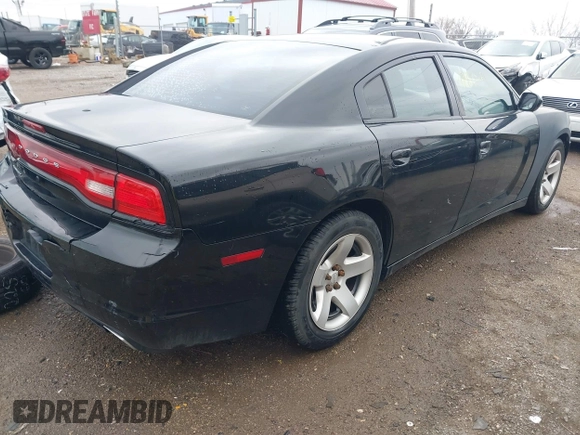 2013 Dodge Charger Police with VIN 2C3CDXAT8DH544352, listed as a IAAI auction lot 41900221 with 240,088 mi miles and . Bid and sale history available at carsss.com. Image 4.