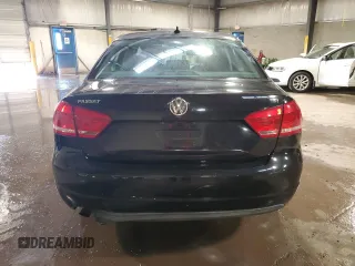 2014 Volkswagen Passat S with VIN 1VWAT7A39EC079877, listed as a Copart auction lot 64718995 with 93,591 mi miles and Salvage title. Bid and sale history available at DreamBid. Image 6.