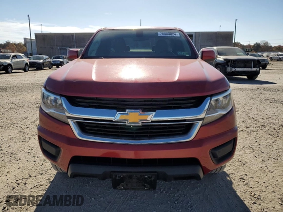 2016 Chevrolet Colorado 2WD LT with VIN 1GCHSCE34G1148321, listed as a Copart auction lot 78880024 with 64,500 mi miles and Clean Title. Bid and sale history available at carsss.com. Image 5.