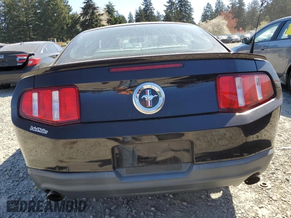 2012 Ford Mustang V6 Premium with VIN 1ZVBP8AM5C5224048, listed as a Copart auction lot 53483965 with 54,510 mi miles and Salvage Title. Bid and sale history available at carsss.com. Image 6.