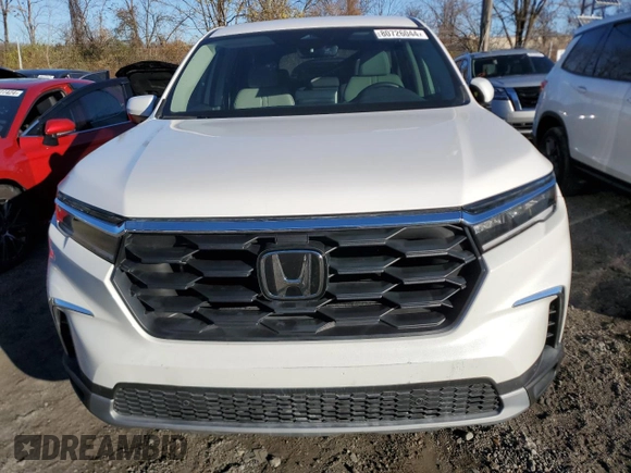 2024 Honda Pilot EX-L 8 Passenger with VIN 5FNYG1H49RB032102, listed as a Copart auction lot 80726044 with 6,445 mi miles and Salvage Title. Bid and sale history available at carsss.com. Image 5.