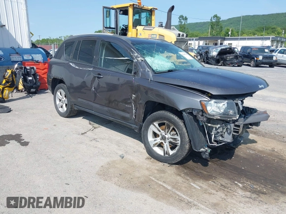 2017 Jeep Compass High Altitude with VIN 1C4NJDEB8HD151094, listed as a IAAI auction lot 42405543 with 98,244 mi miles and . Bid and sale history available at DreamBid. Image 1.