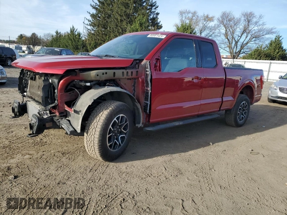 2022 Ford F-150 XL z VIN 1FTFX1E83NKD47814, wystawiony jako Copart lot #80061424 z przebiegiem 58 317 mil mil oraz Szkoda całkowita • Salvage title. Historia ofert i sprzedaży dostępna na DreamBid. Obrazek 1.