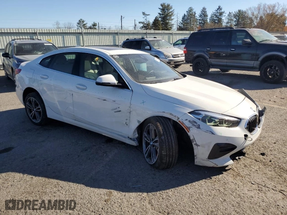 2023 BMW 2 Series 228i xDrive with VIN WBA73AK09P7M69921, listed as a Copart auction lot 75326594 with 11,514 mi miles and Salvage Title. Bid and sale history available at carsss.com. Image 4.