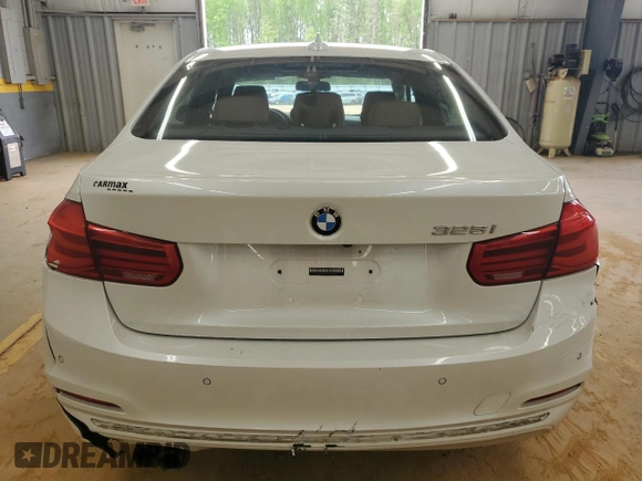 2016 BMW 3 Series 328i with VIN WBA8E9G51GNT84259, listed as a Copart auction lot 52501875 with 69,729 mi miles and Salvage title. Bid and sale history available at DreamBid. Image 6.