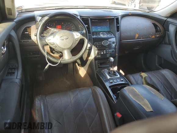 2010 Infiniti FX with VIN JN8AS1MW9AM856785, listed as a Copart auction lot 63583555 with 241,400 mi miles and Salvage title. Bid and sale history available at DreamBid. Image 8.