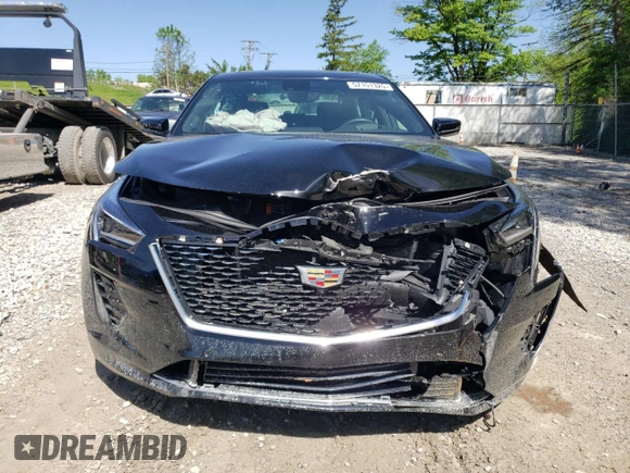 2020 Cadillac CT6 Platinum AWD with VIN 1G6KV5RJ1LU105777, listed as a Copart auction lot 57151325 with 29,004 mi miles and Salvage title. Bid and sale history available at DreamBid. Image 5.