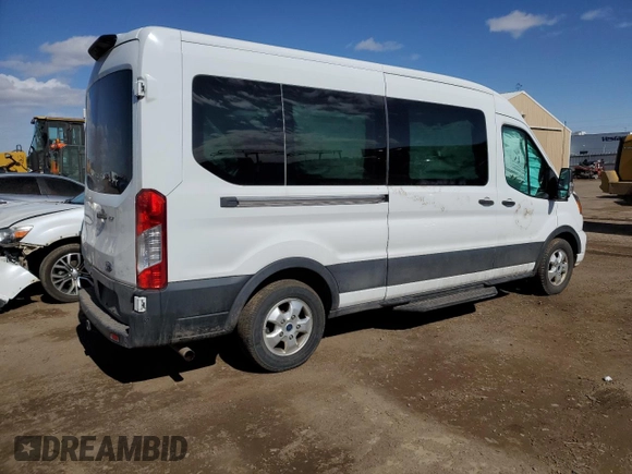 2021 Ford Transit XL с VIN 1FBAX2CG0MKA32417, выставлен на аукционе Copart как лот 46230105 с пробегом 62 649 миль миль и Списание • Salvage title. История ставок и продаж доступна на DreamBid. Изображение 3.