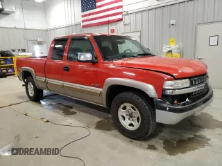 2001 Chevrolet Silverado 1500 LS with VIN 2GCEK19T011375069, listed as a Copart auction lot 52989245 with 187,811 mi miles and Clean Title. Bid and sale history available at DreamBid. Image 4.