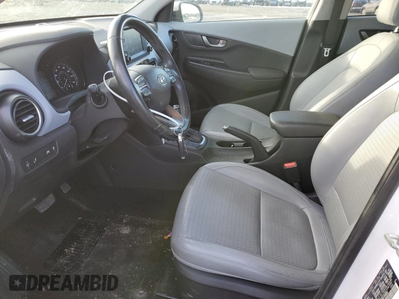 2021 Hyundai Kona Limited with VIN KM8K33A59MU731032, listed as a Copart auction lot 42629525 with 73,566 mi miles and Salvage Title. Bid and sale history available at carsss.com. Image 7.