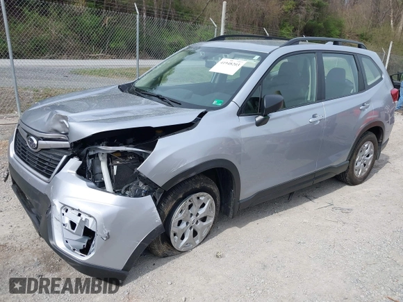 2019 Subaru Forester with VIN JF2SKACC9KH466823, listed as a IAAI auction lot 41948203 with 34,743 mi miles. Bid and sale history available at carsss.com. Image 19.