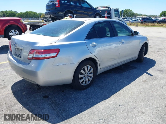 2010 Toyota Camry with VIN 4T1BF3EK1AU060068, listed as a IAAI auction lot 41769623 with 189,099 mi miles and . Bid and sale history available at DreamBid. Image 4.