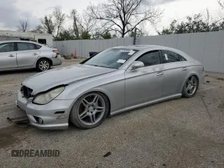 2007 Mercedes-Benz CLS-Class 5.5L with VIN WDDDJ72X27A103660, listed as a Copart auction lot 51363895 with 0 mi miles and Clean Title. Bid and sale history available at carsss.com. Image 1.