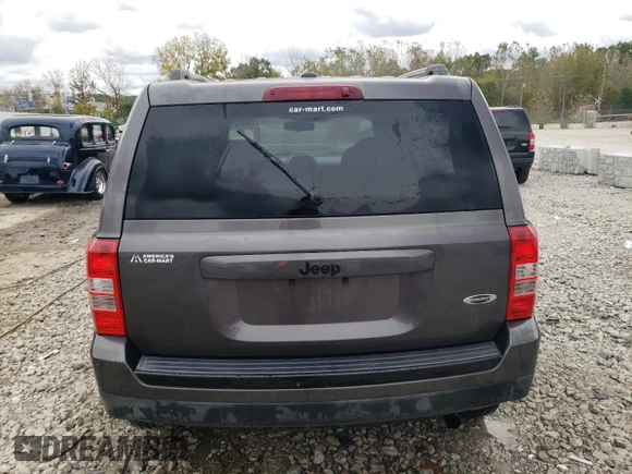 2015 Jeep Patriot Altitude Edition with VIN 1C4NJPBA3FD400167, listed as a Copart auction lot 75561214 with 145,003 mi miles and Non Repairable. Bid and sale history available at carsss.com. Image 6.