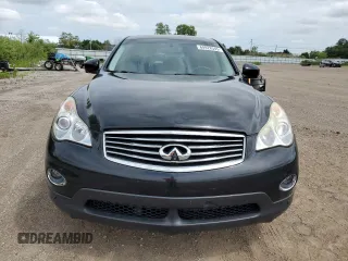 2010 Infiniti EX Journey with VIN JN1AJ0HR3AM755015, listed as a Copart auction lot 60928545 with 127,405 mi miles and Salvage title. Bid and sale history available at DreamBid. Image 5.