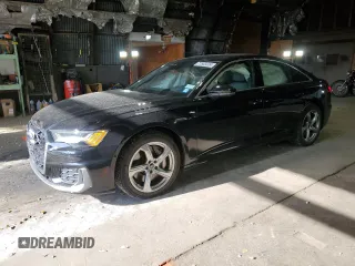2024 Audi A6 Prestige with VIN WAUM2BF25RN003022, listed as a Copart auction lot 77803324 with 23,265 mi miles and Salvage Title. Bid and sale history available at carsss.com. Image 1.