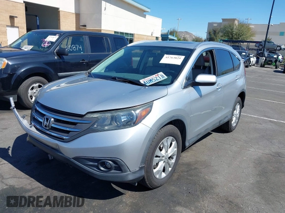 2012 Honda CR-V EX-L with VIN JHLRM4H7XCC025384, listed as a IAAI auction lot 41763825 with 93,824 mi miles. Bid and sale history available at carsss.com. Image 18.