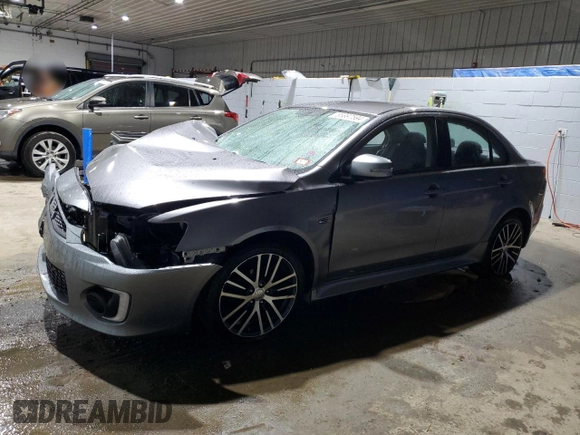 2017 Mitsubishi Lancer ES with VIN JA32V2FW0HU014565, listed as a Copart auction lot 85897594 with 131,714 mi miles and Salvage Title. Bid and sale history available at carsss.com. Image 1.